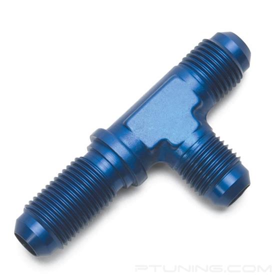 Picture of 3AN Flare Bulkhead Tee On-Run Fitting - Blue