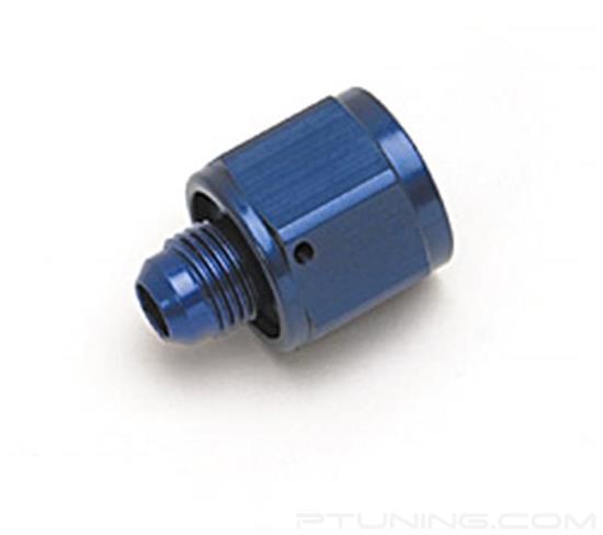 Picture of 6AN Female to 4AN Male B-Nut Flare Reducer - Blue