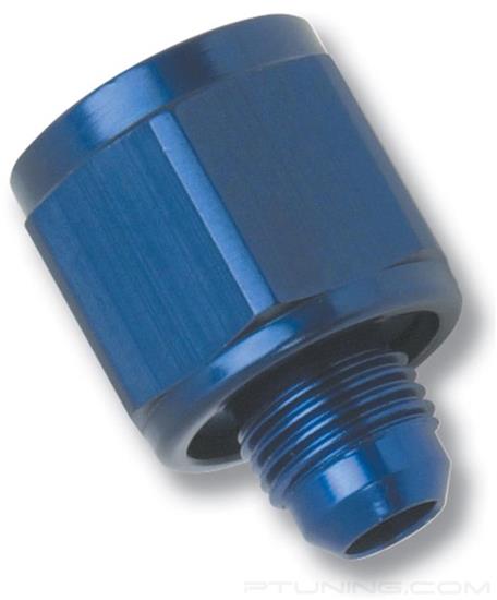 Picture of 8AN Female to 4AN Male B-Nut Reducer - Blue