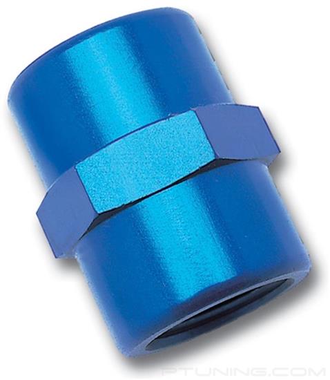 Picture of 1/2" NPT Female Pipe Coupler - Blue