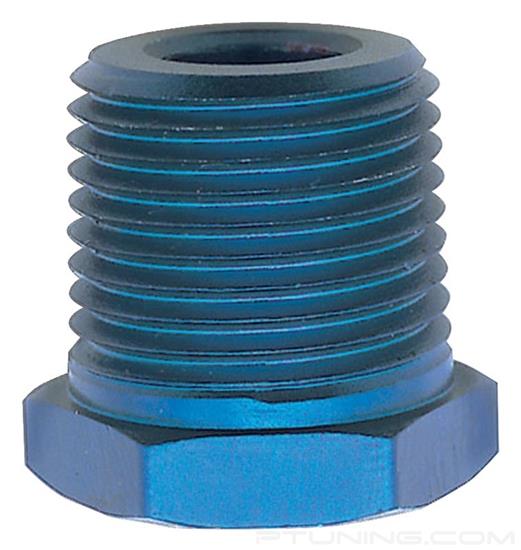 Picture of 1" NPT Male to 3/4" NPT Female Pipe Bushing Reducer - Blue