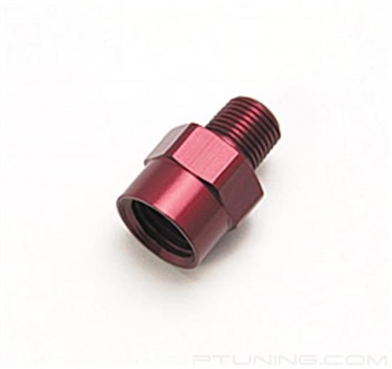 Picture of 1/8" NPT Male to 1/4" NPT Female Pipe Bushing Reducer - Red