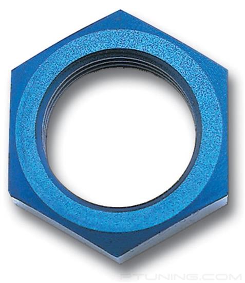 Picture of 12AN Bulkhead Nut 1-1/16"-12 Thread Size - Blue