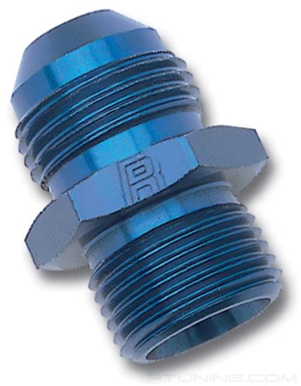 Picture of 6AN Flare to M18-1.5 Metric Thread Adapter - Blue
