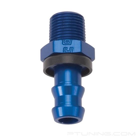 Picture of Twist-Lok 3/8" NPT Male to 3/8" Barb Hose Adapter - Blue