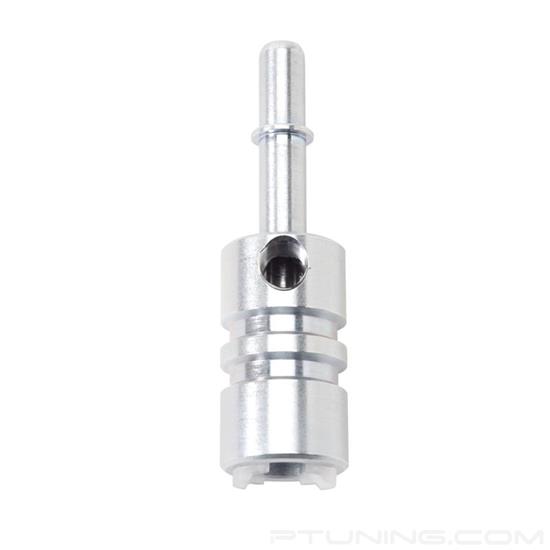 Picture of 3/8" SAE Quick-Disconnect Male to 3/8" SAE Quick-Disconnect Female EFI Adapter Fitting - Zinc Plated Steel