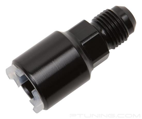 Picture of 6AN Male to 3/8" SAE Quick-Disconnect Female (Black Single) - Black
