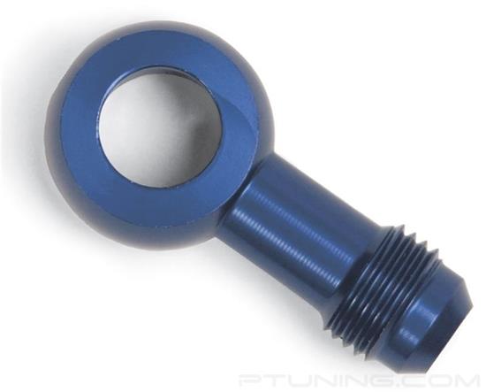 Picture of 6AN Male Flare to 12mm Banjo for Civics with Fuel Pressure Damper - Blue