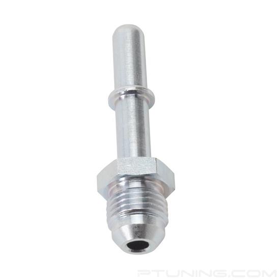 Picture of 6AN Male to 3/8" SAE Quick-Disconnect Male EFI Adapter Fitting - Zinc Plated Steel