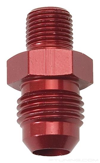 Picture of 6AN Male X 1/8" NPT Male Fitting - Red