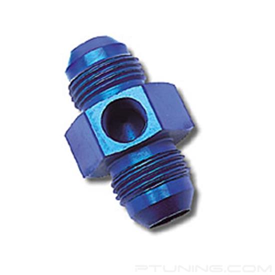 Picture of 6AN Fuel Union Pressure Adapter - Blue