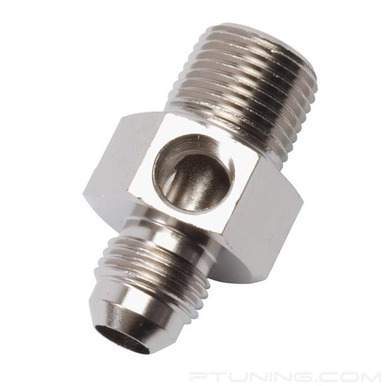 Picture of 8AN Flare to 3/8" NPT Pipe Pressure Adapter - Endura