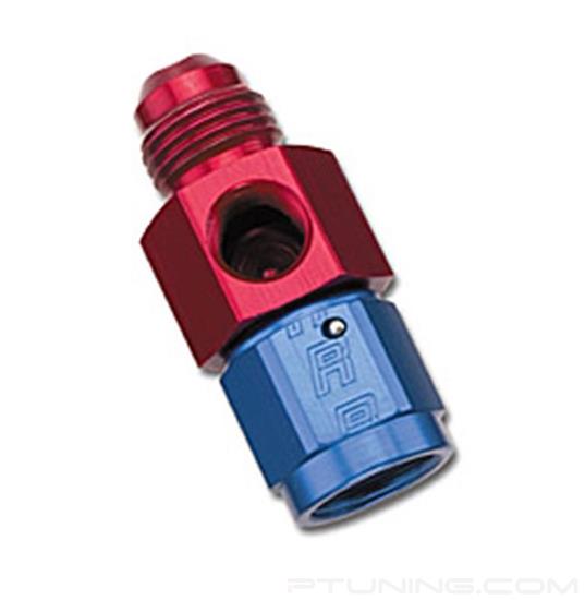 Picture of 6AN Fuel Pressure Take-Off - Red/Blue