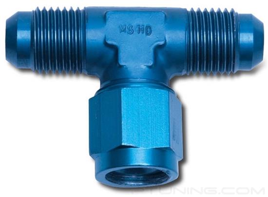 Picture of 6AN Tee - Female AN On-Side Fitting - Blue