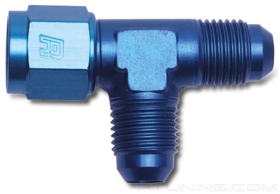 Picture of 10AN Tee - Female AN On-Run Fitting - Blue
