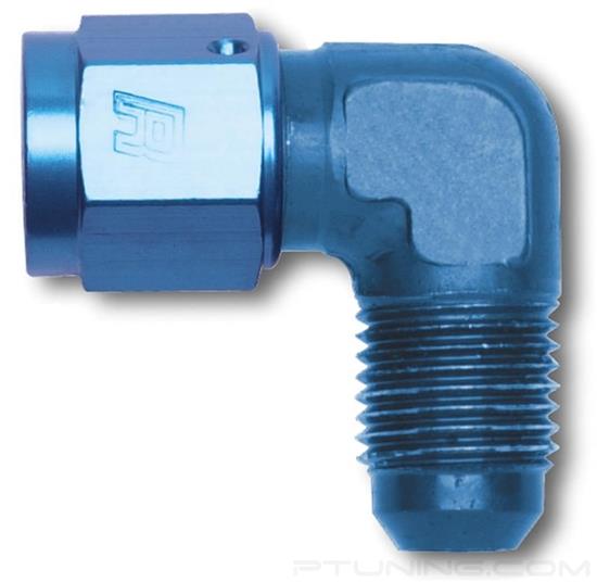 Picture of 4AN Male 90 Degree AN to Female AN Fitting - Blue
