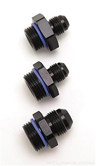 Picture of 8AN Male to 10AN ORB Radius Port Adapter - Black