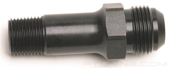 Picture of 10AN Male to 1/2" NPT Long Radius Port Adapter - Black