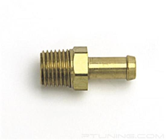 Picture of 1/4" NPT Male to 8mm (5/16") Single Barb Hose Fitting