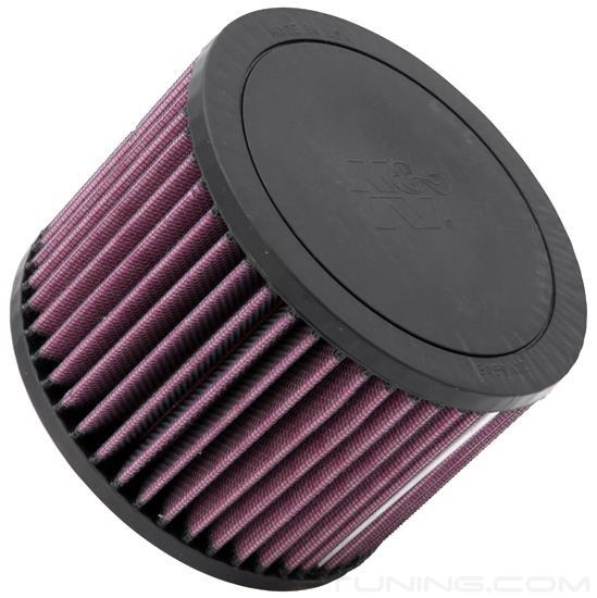 Picture of E Series Round Straight Red Air Filter (3.125" F x 6" OD x 4.25" H)