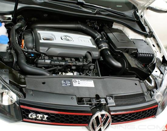 Picture of 57S Performance Generation II Round Red Aluminum Airbox and Intake Pipe