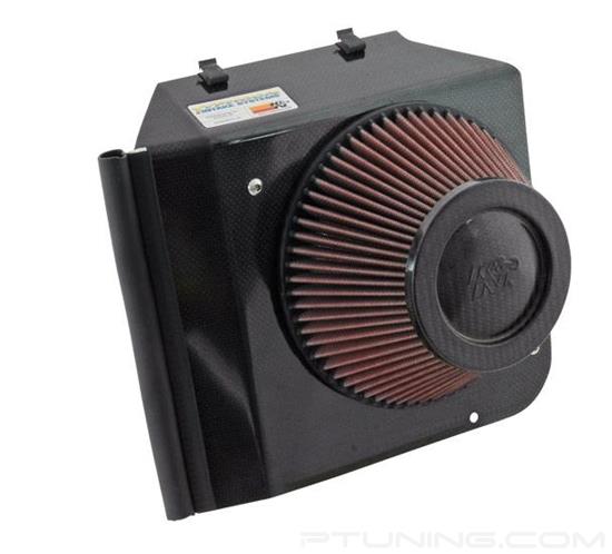 Picture of Typhoon Black Cold Air Intake System with Red Filter