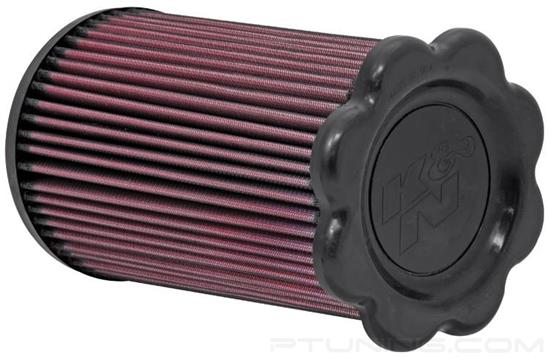 Picture of E Series Round Red Air Filter (3.125" ID x 5.938" OD x 9.938" H)