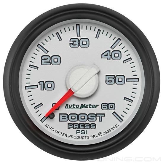 Picture of Dodge Factory Match 3rd Generation Series 2-1/16" Boost Gauge, 0-60 PSI