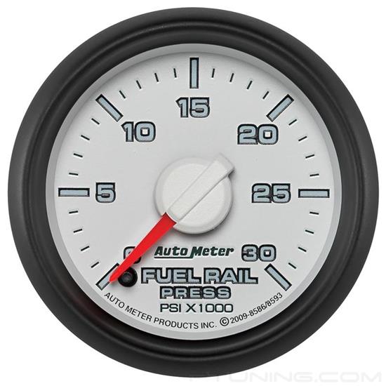 Picture of Dodge Factory Match 3rd Generation Series 2-1/16" Fuel Rail Pressure Gauge, 0-30K PSI