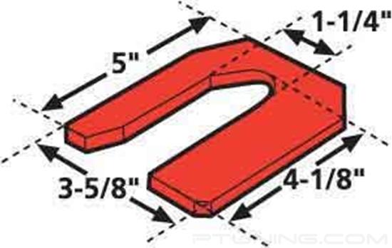 Picture of Tandem Truck Caster Shim (Prevost, 1/32") (Pack of 6)