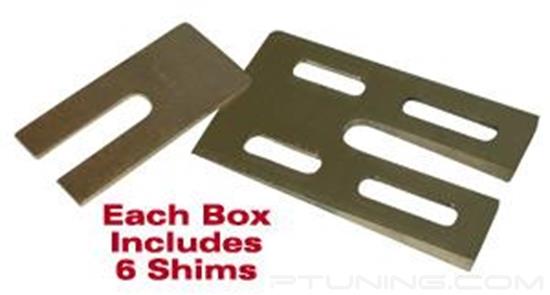Picture of Heavy Duty Truck Axle Shim (Manganeze Bronze, 3.5" x 6.25", 1.5 Degree) (Pack of 6)