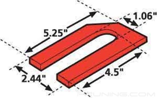 Picture of Tandem Truck X and XL Shim (Prevost, 1/16") (Pack of 6)