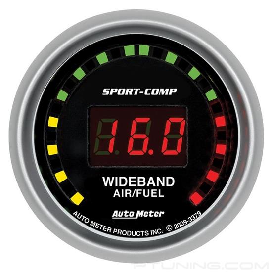 Picture of Sport-Comp Digital Series 2-1/16" Wideband Air/Fuel Ratio Gauge, 10:1-17:1 AFR