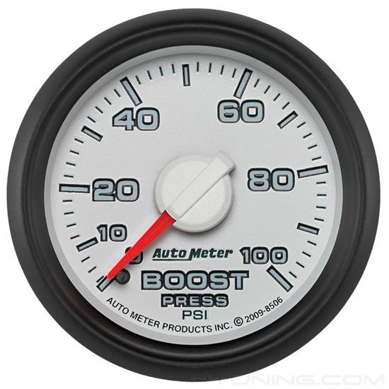 Picture of Dodge Factory Match 3rd Generation Series 2-1/16" Boost Gauge, 0-100 PSI