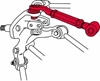 Picture of EZ Arm XR Rear Adjustable Camber Arm and Ball Joint Assembly