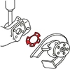 Picture of Rear Camber Nylon Shim +1.00 Degree