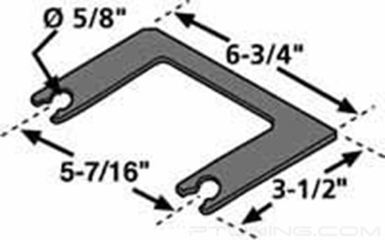 Picture of Tandem Truck Dual Slot Angle Shim (Freightliner, 1/32") (Pack of 6)