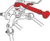 Picture of EZ Arm XR Rear Adjustable Camber Arm and Ball Joint Assembly