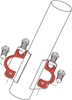 Picture of Front Adjuster Shim Kit 1 Degree (Pack of 2)