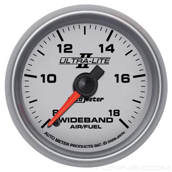 Picture of Ultra-Lite II Series 2-1/16" Wideband Air/Fuel Ratio Gauge, 8:1-18:1 AFR
