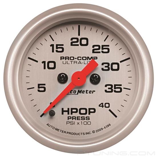 Picture of Ultra-Lite Series 2-1/16" HPOP Pressure Gauge, 0-4K PSI