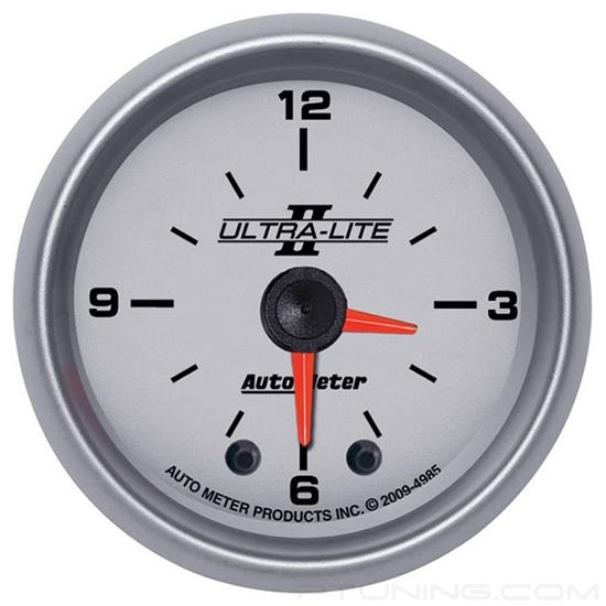 Picture of Ultra-Lite II Series 2-1/16" Clock Gauge, 12 Hour