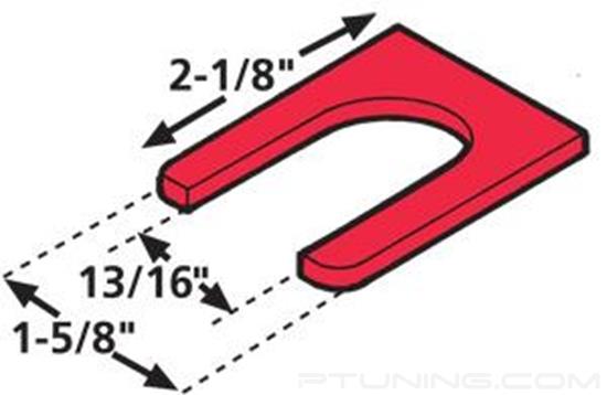 Picture of Single Slot Tandem Truck Shim (Freightliner, 1/32") (Pack of 6)