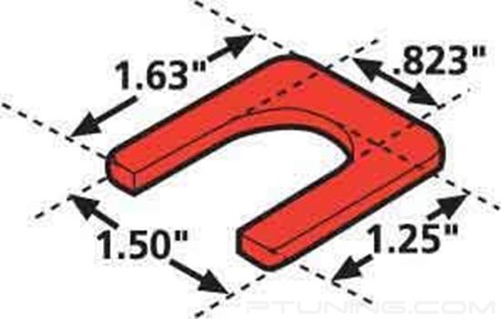 Picture of Tandem Truck Caster Shim (Prevost, 1/32") (Pack of 6)