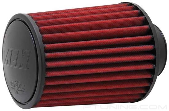 Picture of DryFlow Synthetic Air Filter - Red, Round, Tapered