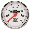 Picture of Chevy Vintage Series 3-1/8" In-Dash Tachometer Gauge, 0-7,000 RPM