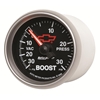Picture of GM Black Series 2-1/16" Boost/Vacuum Gauge, 30 In Hg/30 PSI