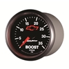 Picture of GM Black Series 2-1/16" Boost Gauge, 0-35 PSI
