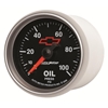 Picture of GM Black Series 2-1/16" Oil Pressure Gauge, 0-100 PSI