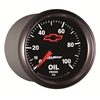 Picture of GM Black Series 2-1/16" Oil Pressure Gauge, 0-100 PSI
